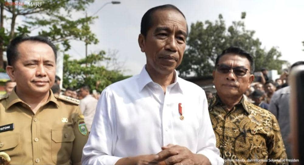 Presiden Jokowi Kunker ke Pasar Sekip Ujung Palembang (IDN Times/Dok. Seketariat Presiden)