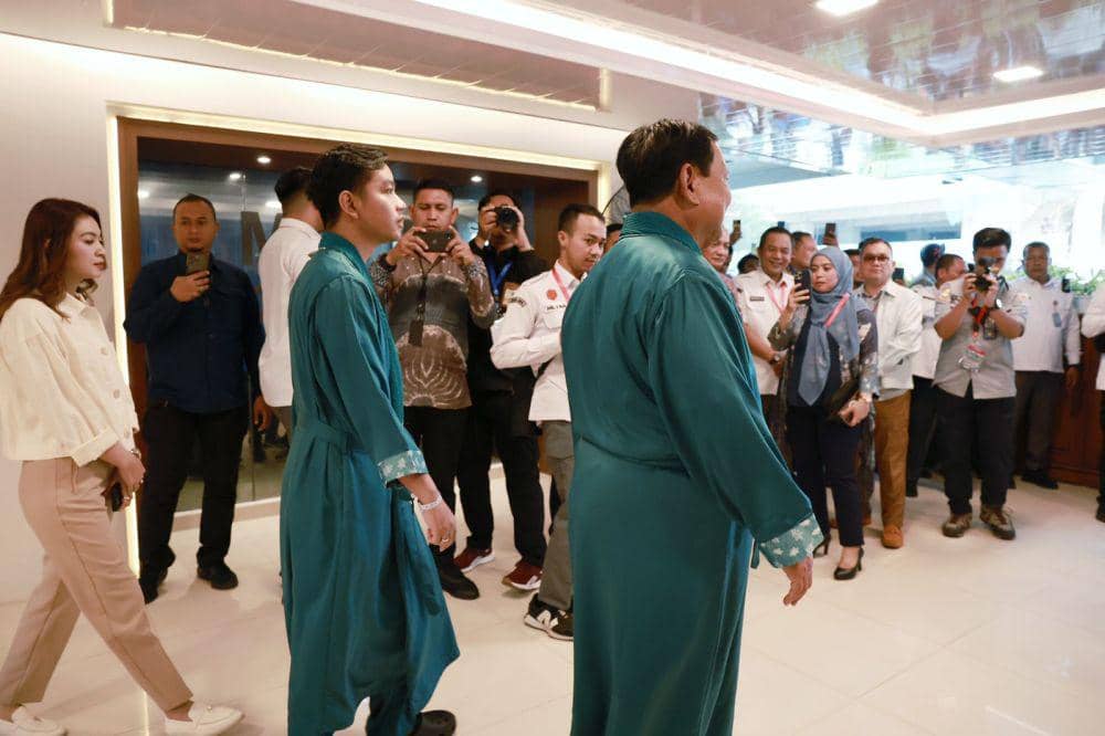 Prabowo-Gibran tes kesehatan di RSPAD Jakarta. (Dok/Jimboeng Gibran TV)