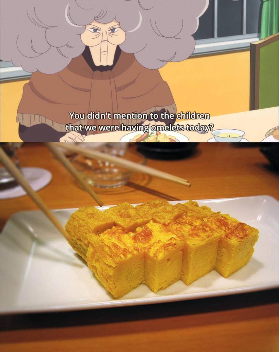 tamagoyaki (dok. Brain's Base/School Babysitters | commons.wikimedia.org/naotakem)