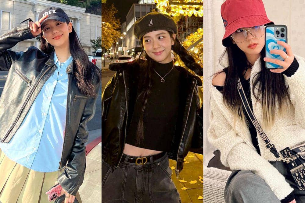 8 Ide OOTD Modis Jisoo BLACKPINK Pakai Topi, Imutnya Kebangetan!