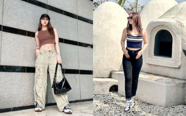 9 Padu Padan Tank Top ala Sandrina Mazaya, Simple nan Stylish!
