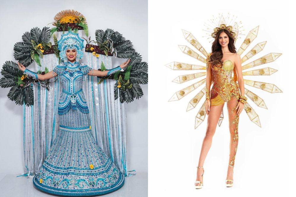 Potret National Costume Finalis Amerika di Miss International 2023 (instagram.com/sofiaosioluna)