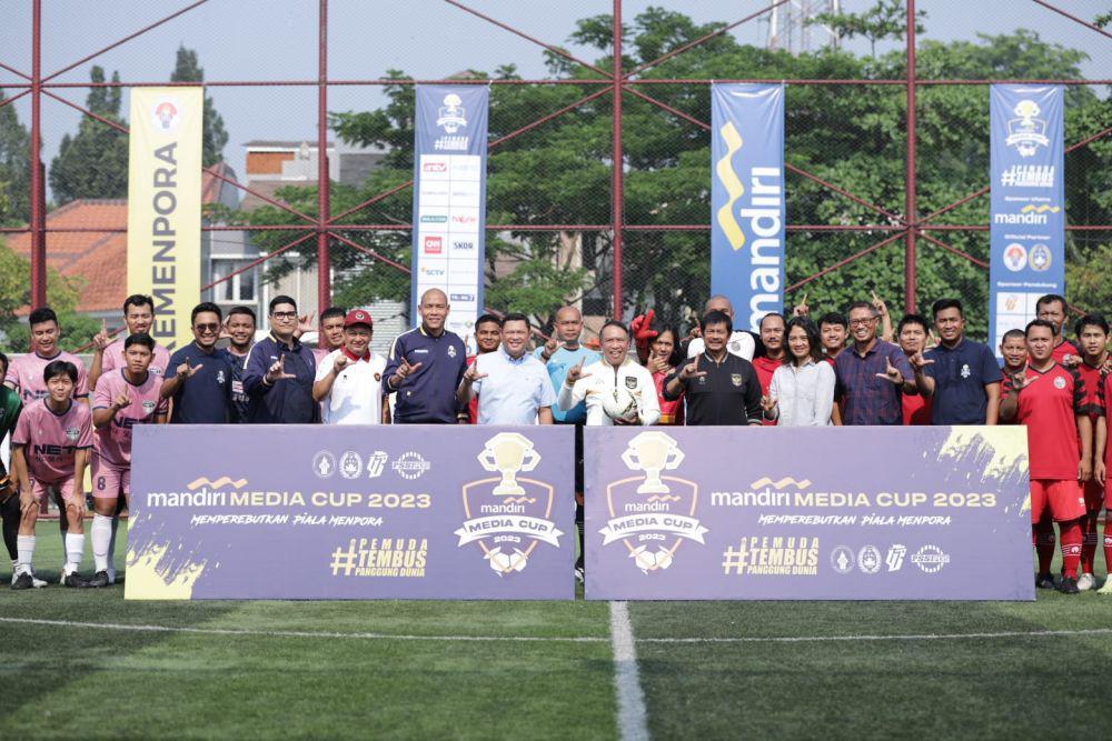 Waketum PSSI Apresiasi Mandiri Media Cup 2023, Rebutkan Piala Menpora