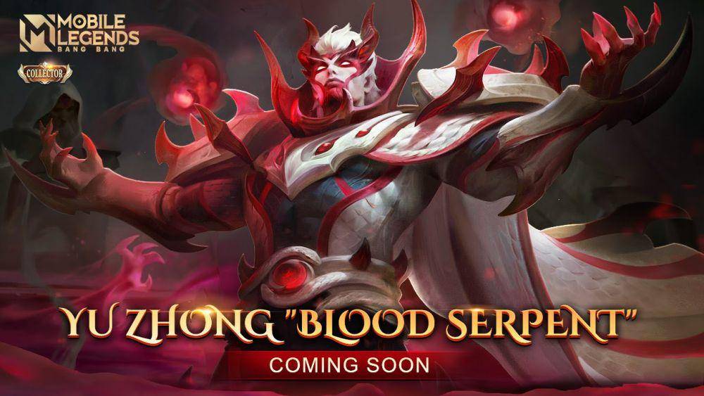 tampilan skin Yu Zhong Blood Serpent (dok. Moonton/Mobile Legends)