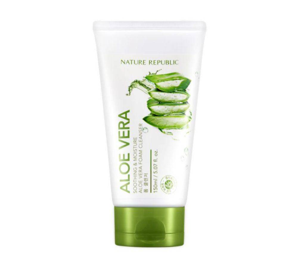 Nature Republic Aloe Vera Foam Cleanser (naturerepublic.id)