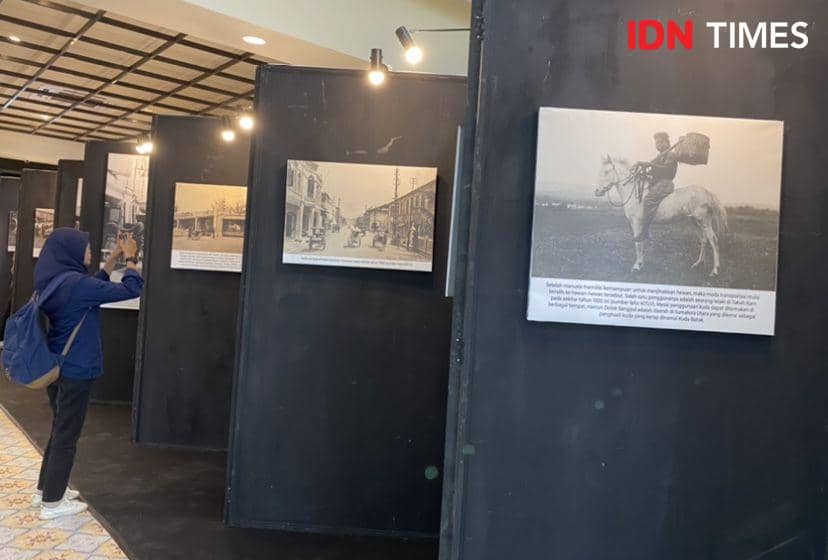 Museum Negeri Provinsi Sumatera Utara memamerkan puluhan Kendaraan Tempoe Doeloe yang ada di Sumatera Utara (IDN Times/Indah Permata Sari)