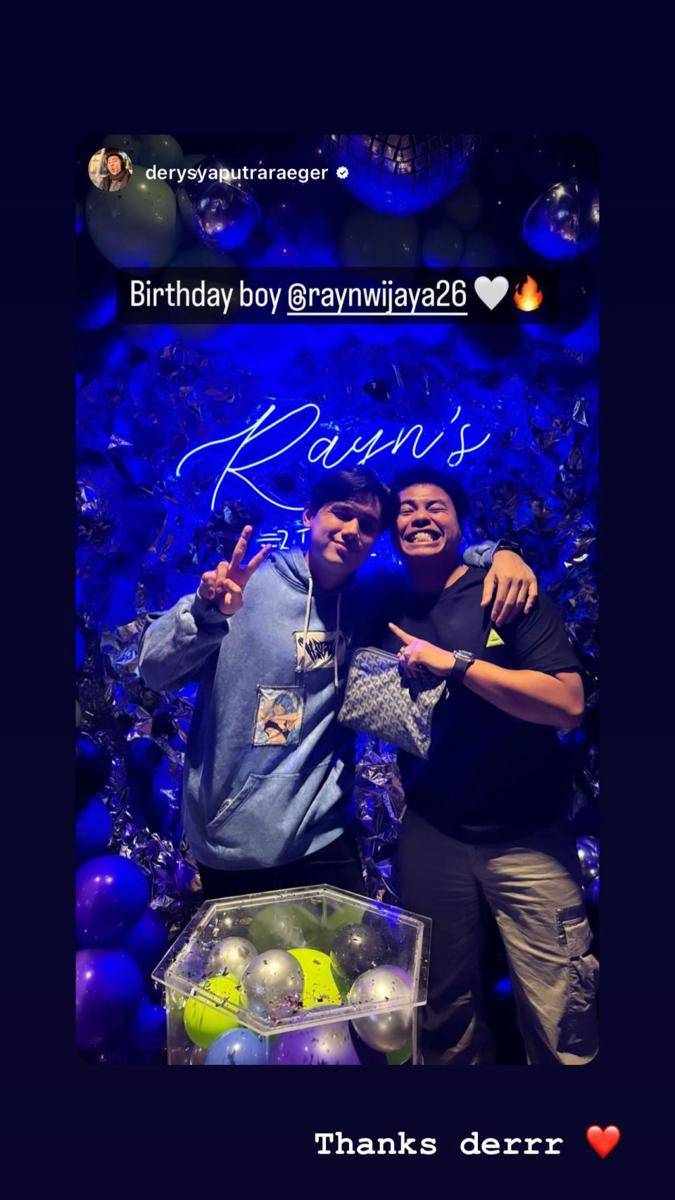 potret ultah Rayn Wijaya (instagram.com/raynwijaya26)