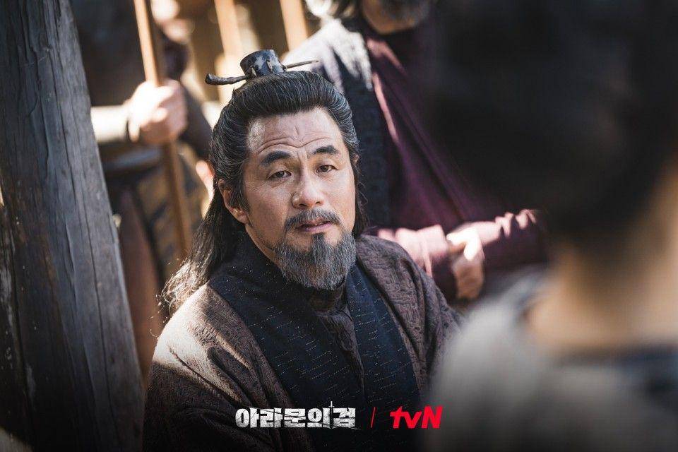 cuplikan Son Kyoung Won di drakor Arthdal Chronicles: The Sword of Aramun (dok. tvN/Arthdal Chronicles: The Sword of Aramun)