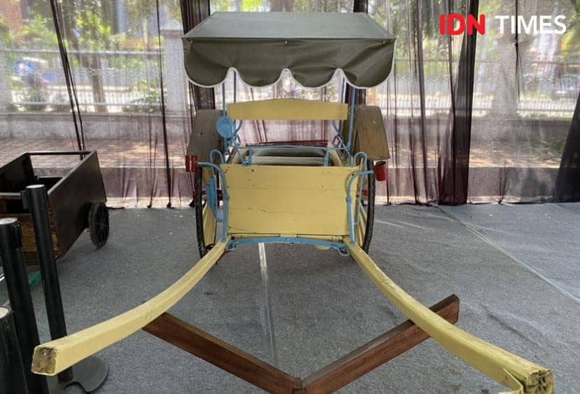 Museum Negeri Provinsi Sumatera Utara memamerkan puluhan Kendaraan Tempoe Doeloe yang ada di Sumatera Utara (IDN Times/Indah Permata Sari)