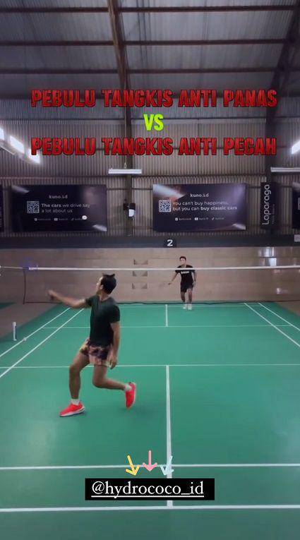 potret Denny Sumargo main badminton (instagram.com/sumargodenny)
