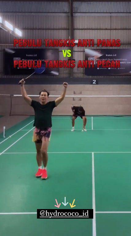 potret Denny Sumargo main badminton (instagram.com/sumargodenny)