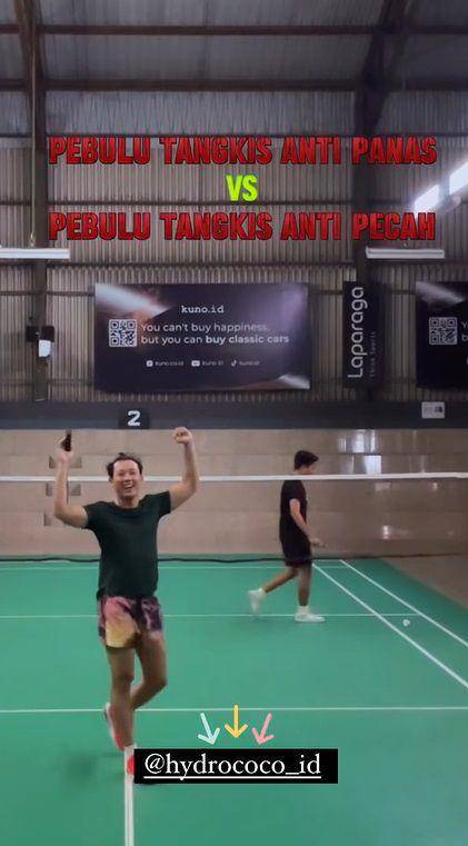 potret Denny Sumargo main badminton (instagram.com/sumargodenny)