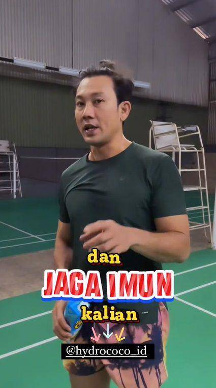potret Denny Sumargo main badminton (instagram.com/sumargodenny)