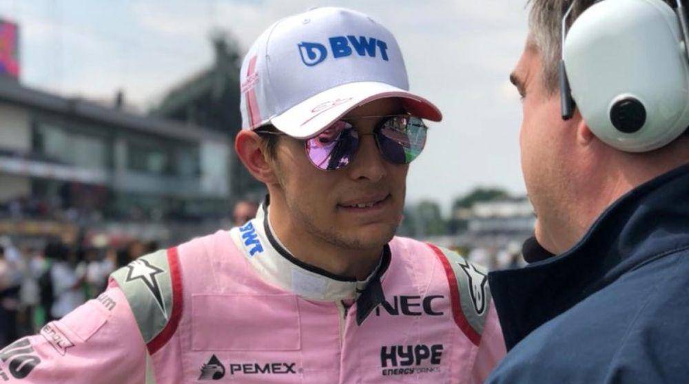 Esteban Ocon saat masih membalap untuk Force India pada 2017. (twitter.com/AstonMartinF1)