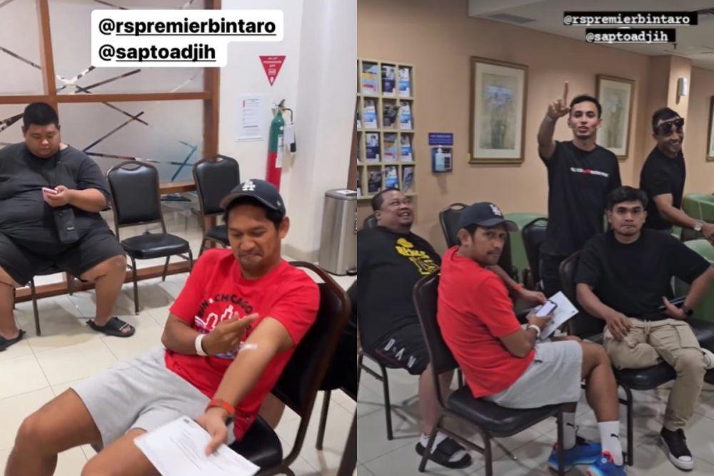 7 Potret Medical Check Up Selebritis FC Jelang Celebrity Trofeo Cup