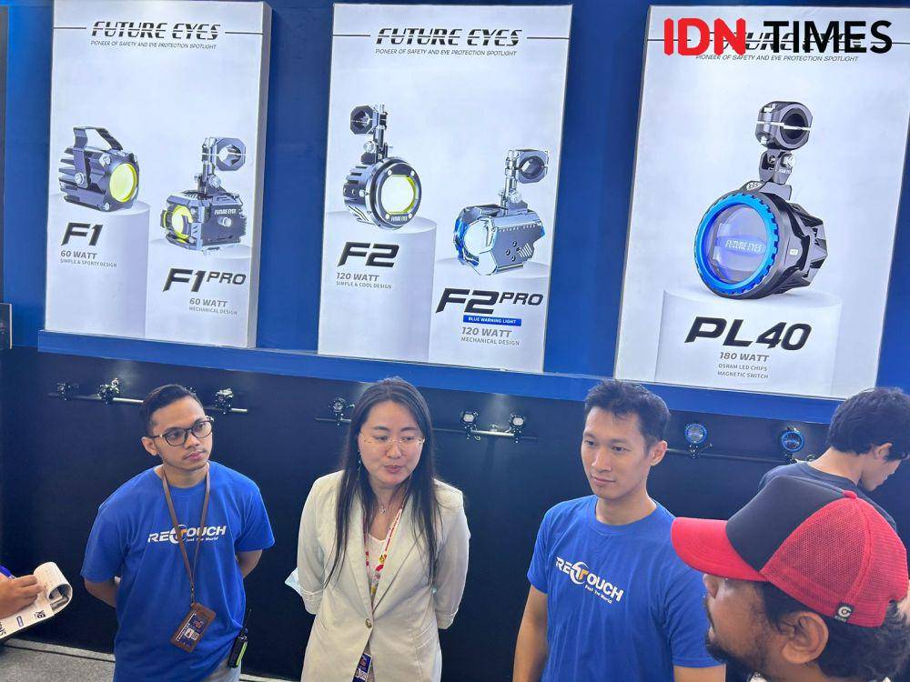 Future Eyes akan meluncurkan produk lampu tambahan ke depannya (IDN Times/Fadhliansyah)