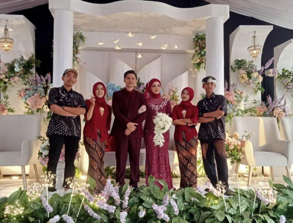 7 Dekorasi Pernikahan Ahmad Pule, Putra Komedian Mastur