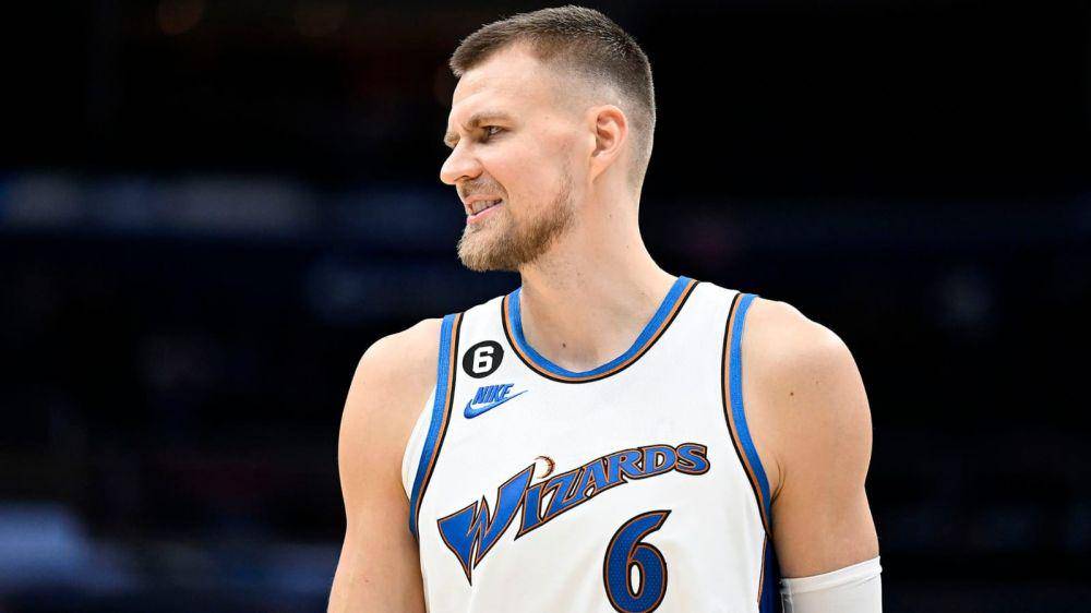 Kristaps Porzingis saat berseragam Washington Wizard. (nba.com)