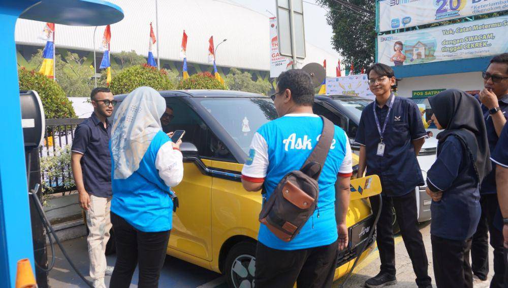 Sosialisasi home charging di PLN Bekasi. (Dokumen PLN Bekasi)
