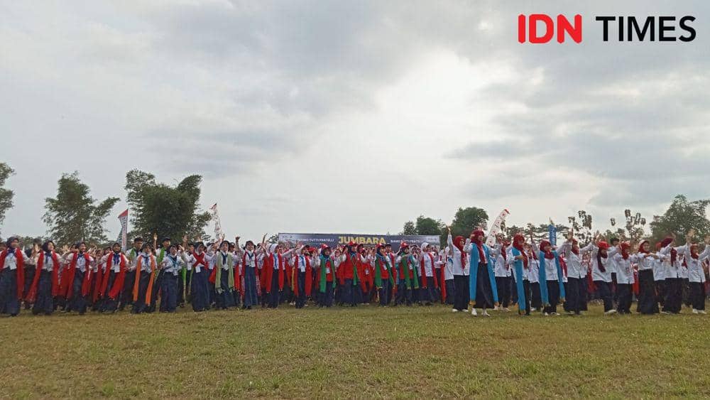 Tari Lengger Ramaikan Pembukaan Jumbara Banyumas di Desa Banteran