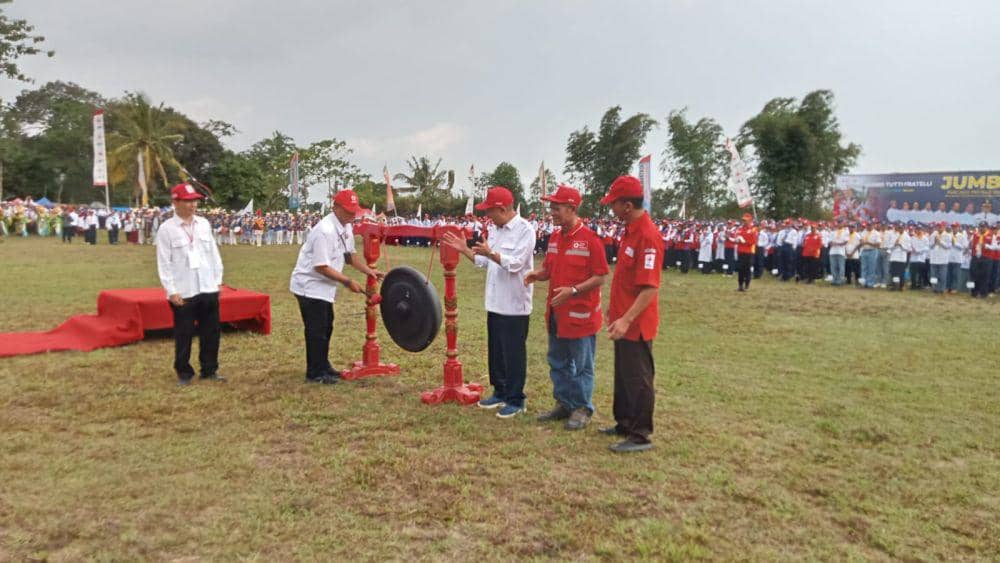 Sekda Kabupaten Banyumas resmi buka Jumbara 2023 Banyumas, Jumat (27/10/2023).(IDN Times/Sutrisno)