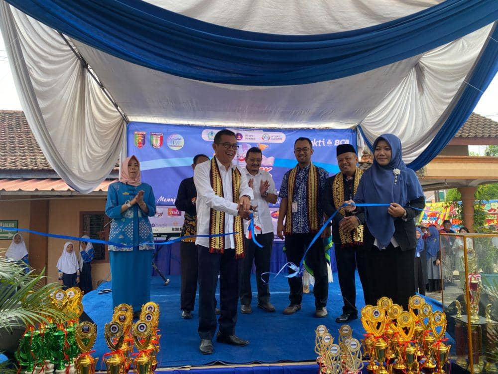 Progam Semarak Literasi hadir menyapa SMPN 1 Gadingrejo, Kabupaten Pringsewu, Lampung. (IDN Times/Istimewa).