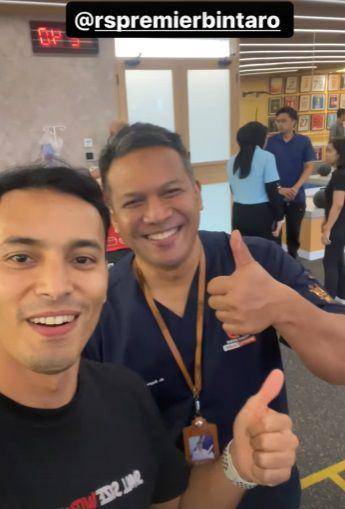 potret Selebritis FC medical check up (instagram.com/rifkyalhabsyi)