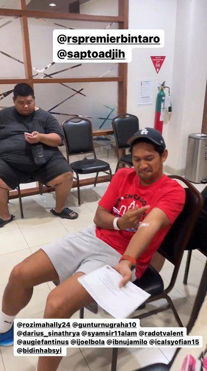 potret Selebritis FC medical check up (instagram.com/rifkyalhabsyi)
