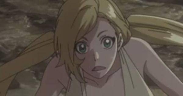 Reaksi Hasuka saat Zangetsu berhasil terbentuk ( Dok. Pierrot / Bleach: Thousand-Year Blood War )