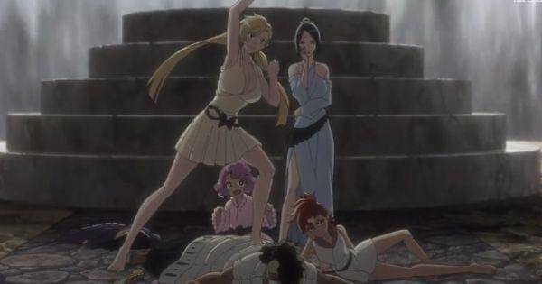 Nimaiya dan para asistennya ( Dok. Pierrot / Bleach: Thousand-Year Blood War )