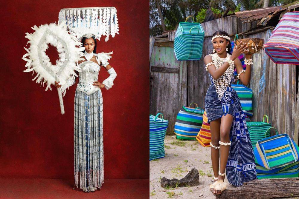 Potret National Costume Finalis Afrika di Miss International 2023 (instagram.com/nassitadia)