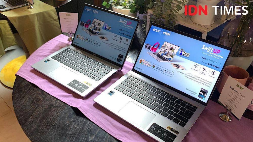 Acer Swift Go 14 Touch (IDN Times/Misrohatun)
