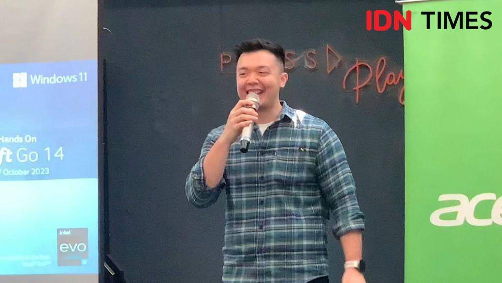 Product Manager Consumer Notebook Acer Indonesia, Matius Rirtawirya (IDN Times/Misrohatun)