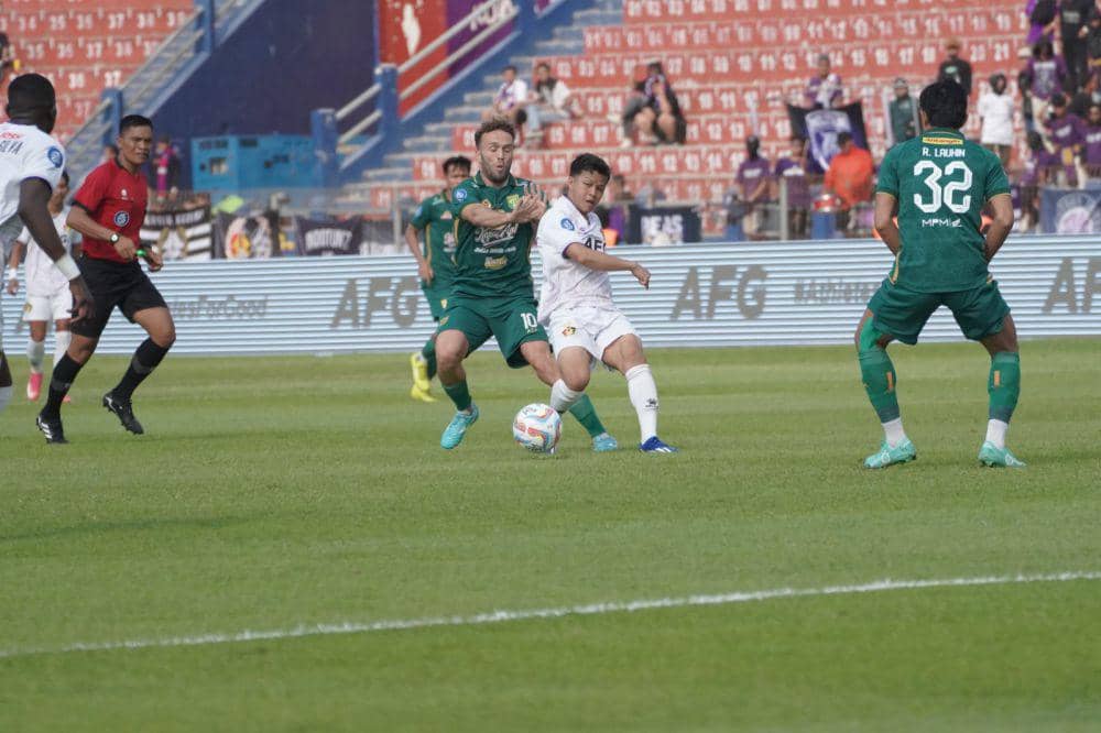 Pemain Persik Kediri saat melawan Persebaya Surabaya. IDN Times/ istimewa