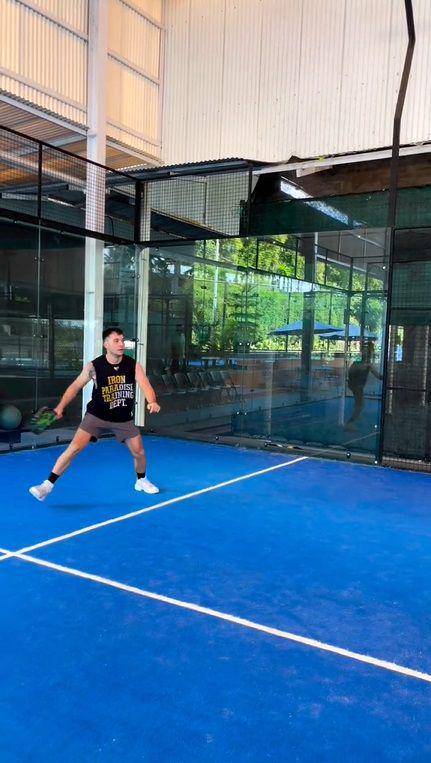 potret Stefan William olahraga padel (instagram.com/stefanwilliam)