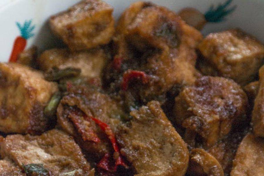 semur tahu untuk menu makan malam hemat