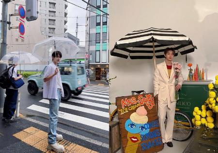 9 Inspirasi Atasan Putih ala Jun SEVENTEEN, Effortless nan Stylish!