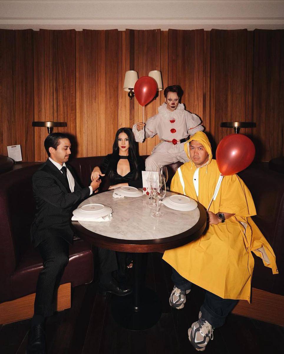 potret Vidi Aldiano di acara Halloween (instagram.com/vidialdiano)