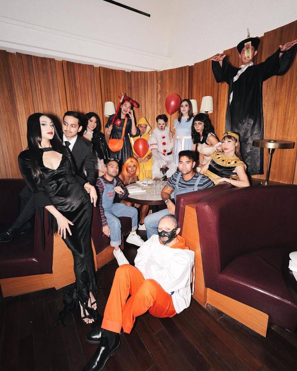 potret Vidi Aldiano di acara Halloween (instagram.com/vidialdiano)