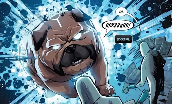 Lockjaw (dok. Marvel Comics)
