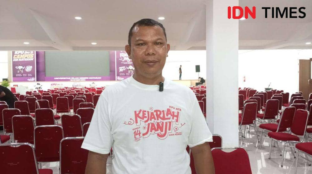 Pengamat Politik UIN Mataram Dr. Agus (IDN Times/Muhammad Nasir)
