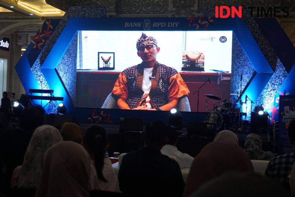 Menteri Pariwisata dan Ekonomi Kreatif (Menparekraf), Sandiaga Uno. (IDN Times/Herlambang Jati Kusumo)