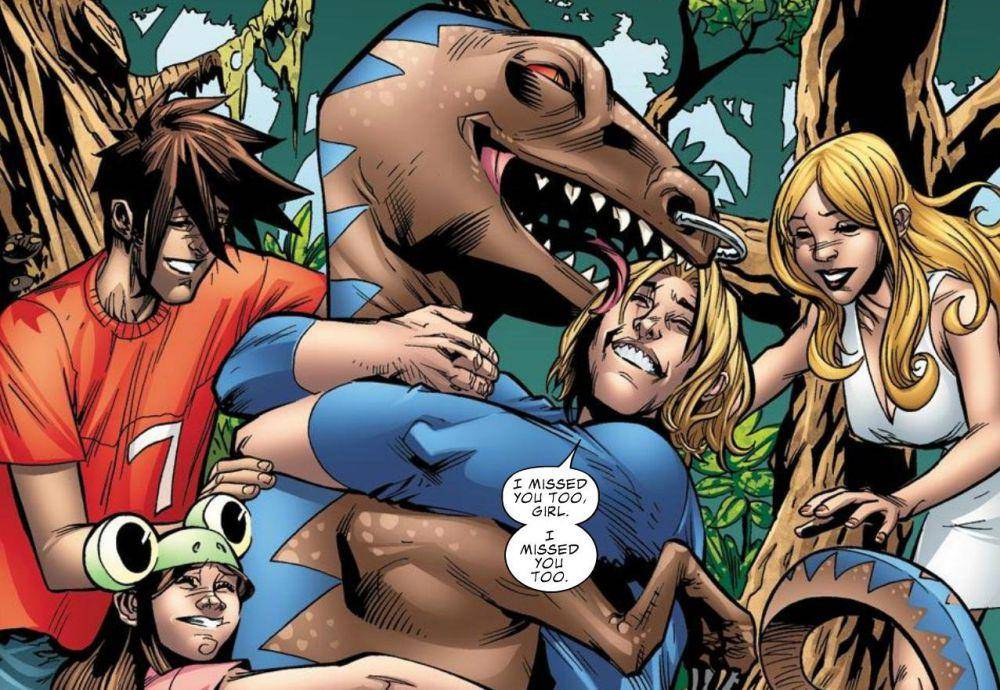 Old Lace dan Runaways (dok. Marvel Comics)