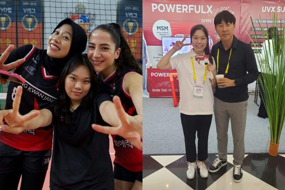 7 Potret Sol, YouTuber Korea yang Jadi Penerjemah Megawati Hangestri