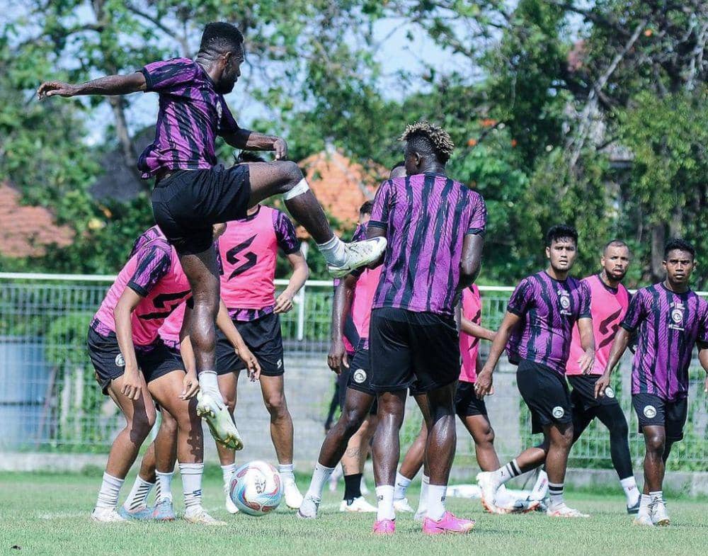 Sesi latihan Arema FC. (Dok. Media Officer Arema FC)