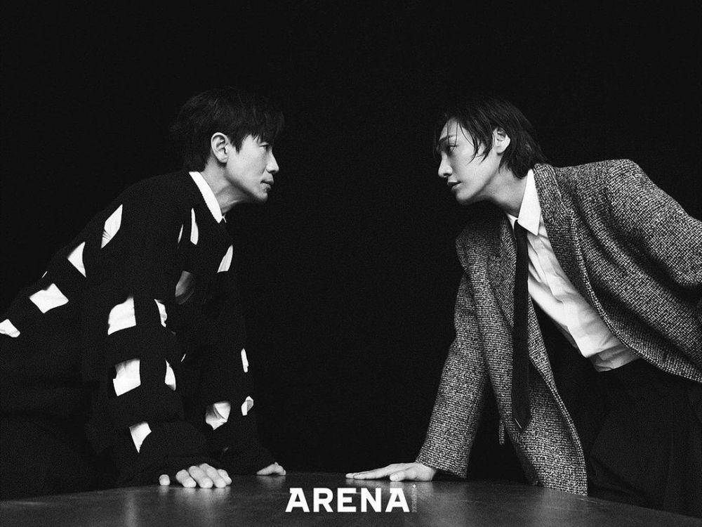 pemotretan pemeran drama Evilive dengan Arena (instagram.com/studiogenie_official)