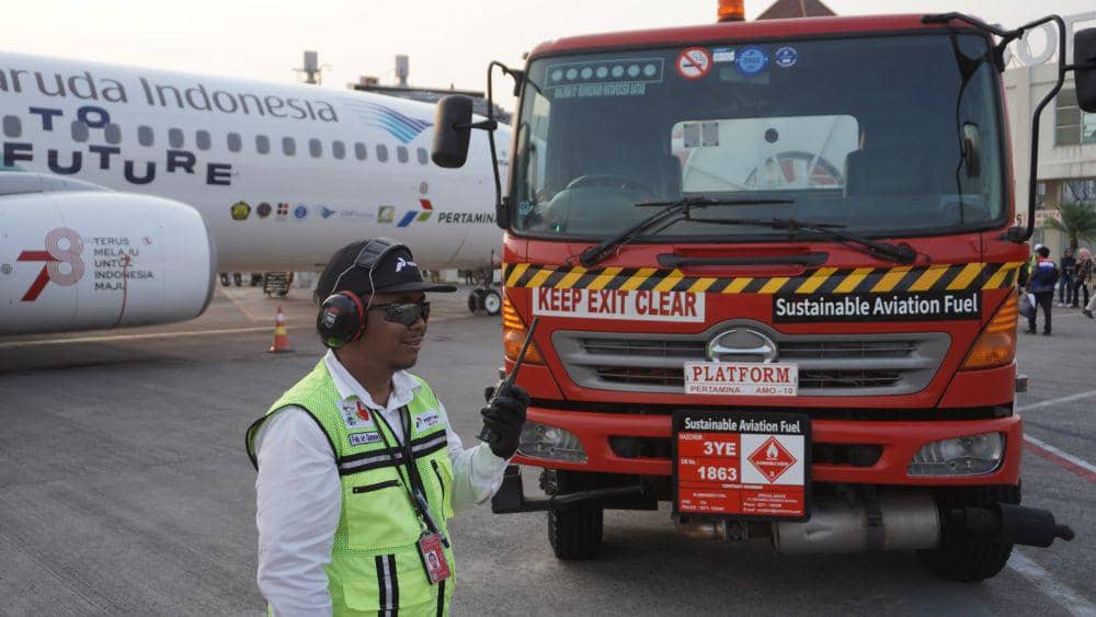 DPPU Adi Soemarmo Perdana Layani Pengisian Sustainable Aviation Fuel
