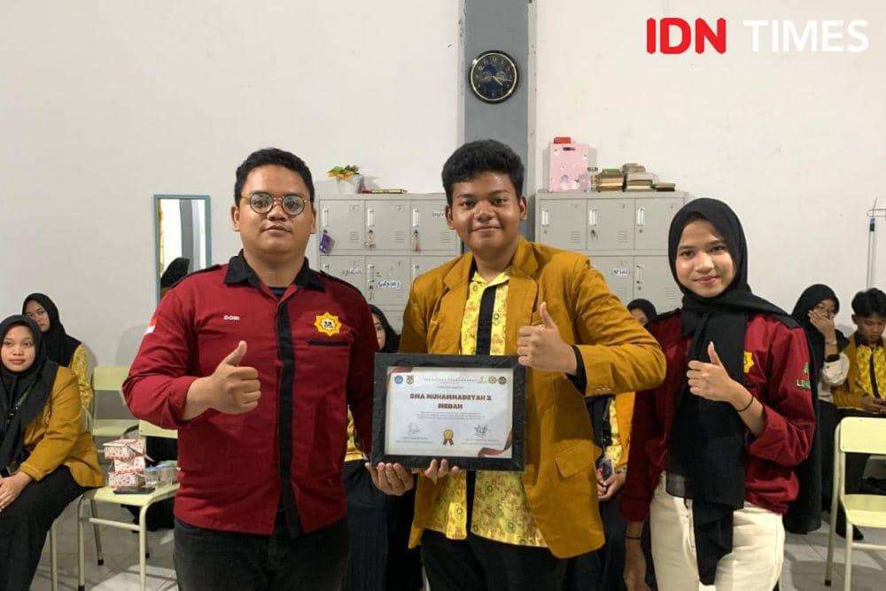 Duta Siswa akan mengunjungi sekolah-sekolah lain di Sumut dalam program kepemudaan (IDN Times/Eko Agus Herianto)