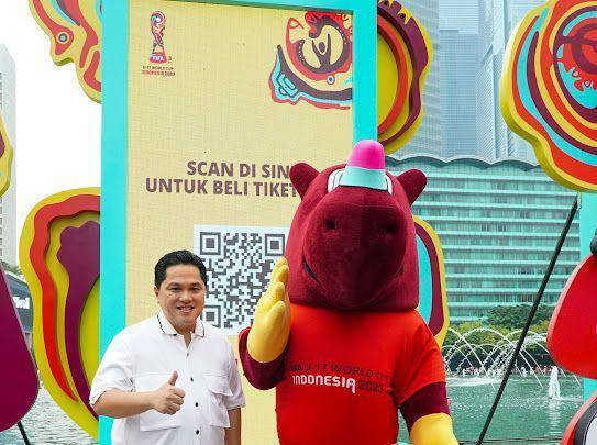Trofi Piala Dunia U-17 akan diarak dan dipamerkan di Surabaya (dok. Istimewa)
