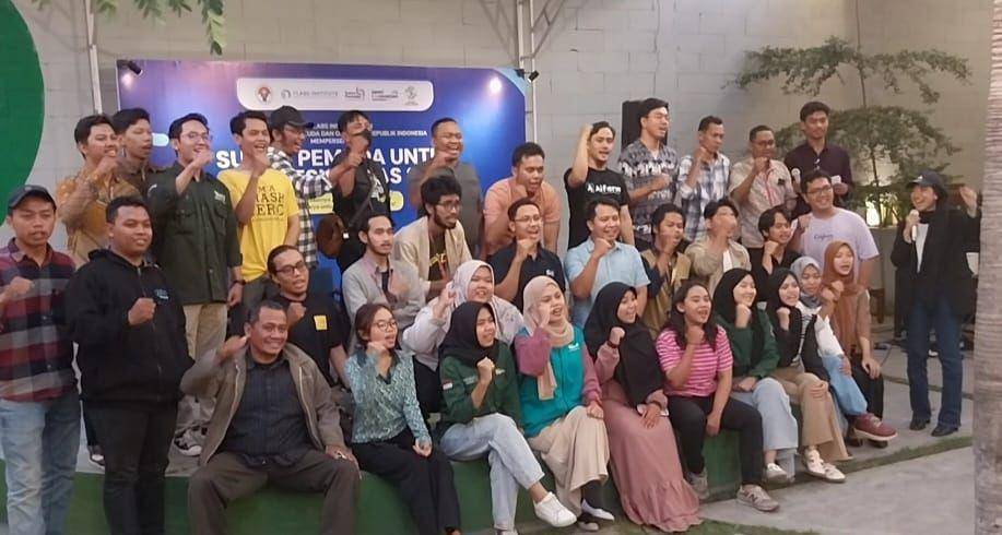 Deklarasi Suara Pemuda untuk Indonesia Emas 2045, Sabtu (28/10/2023). (Dok. Istimewa)